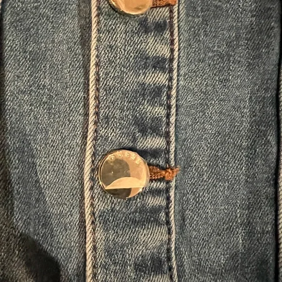 NWT Guess Blue space wash long sleeve denium dress sz SM - Picture 13 of 13